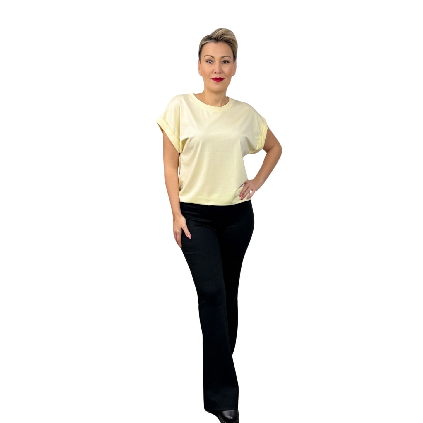 Tricou galben pal -k2
