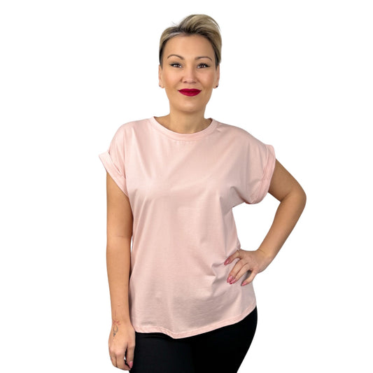 Tricou roz pal -k2