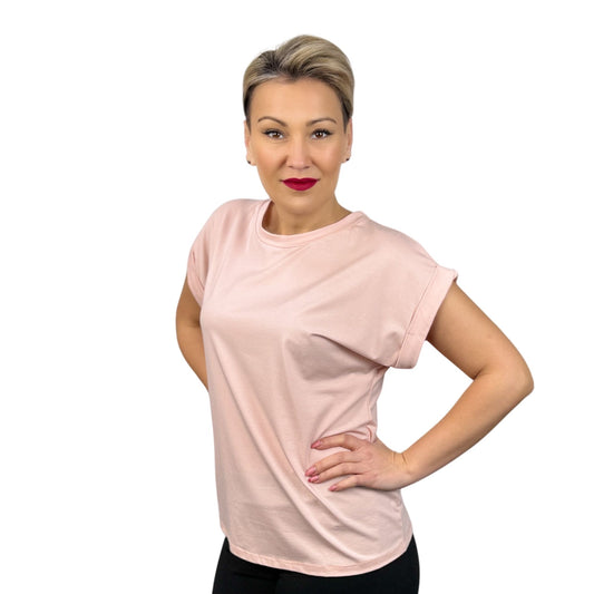 Tricou roz pal -k2
