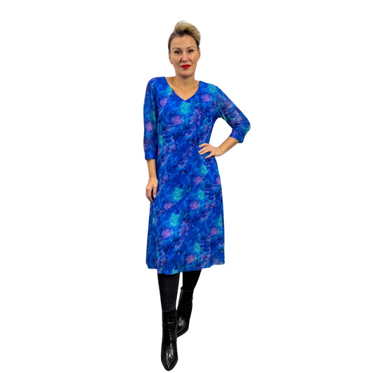 Rochie albastră univers - k1