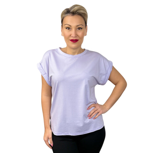 Tricou mov pal -k2