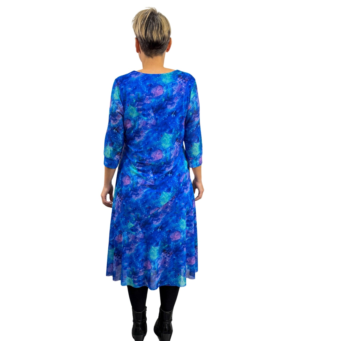 Rochie albastră univers - k1