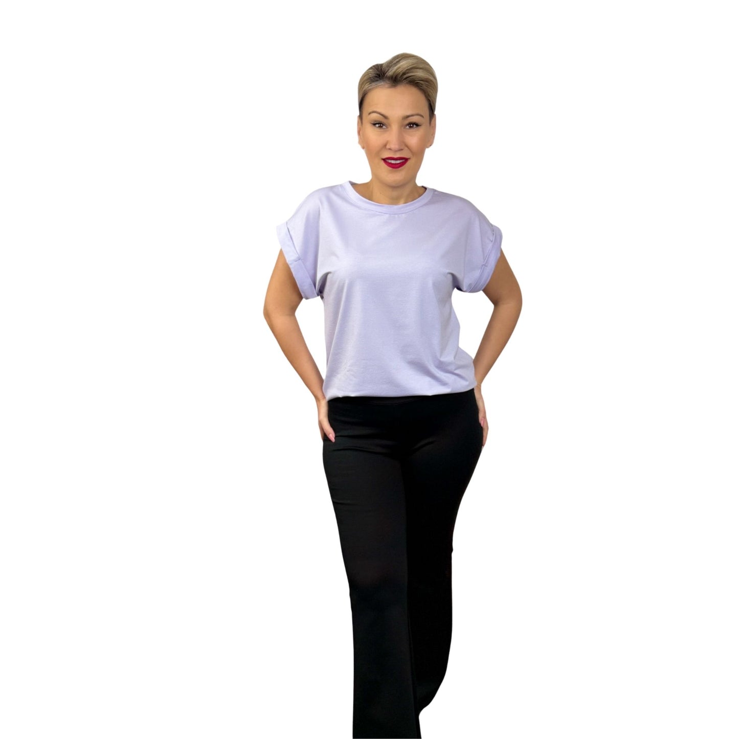 Tricou mov pal -k2