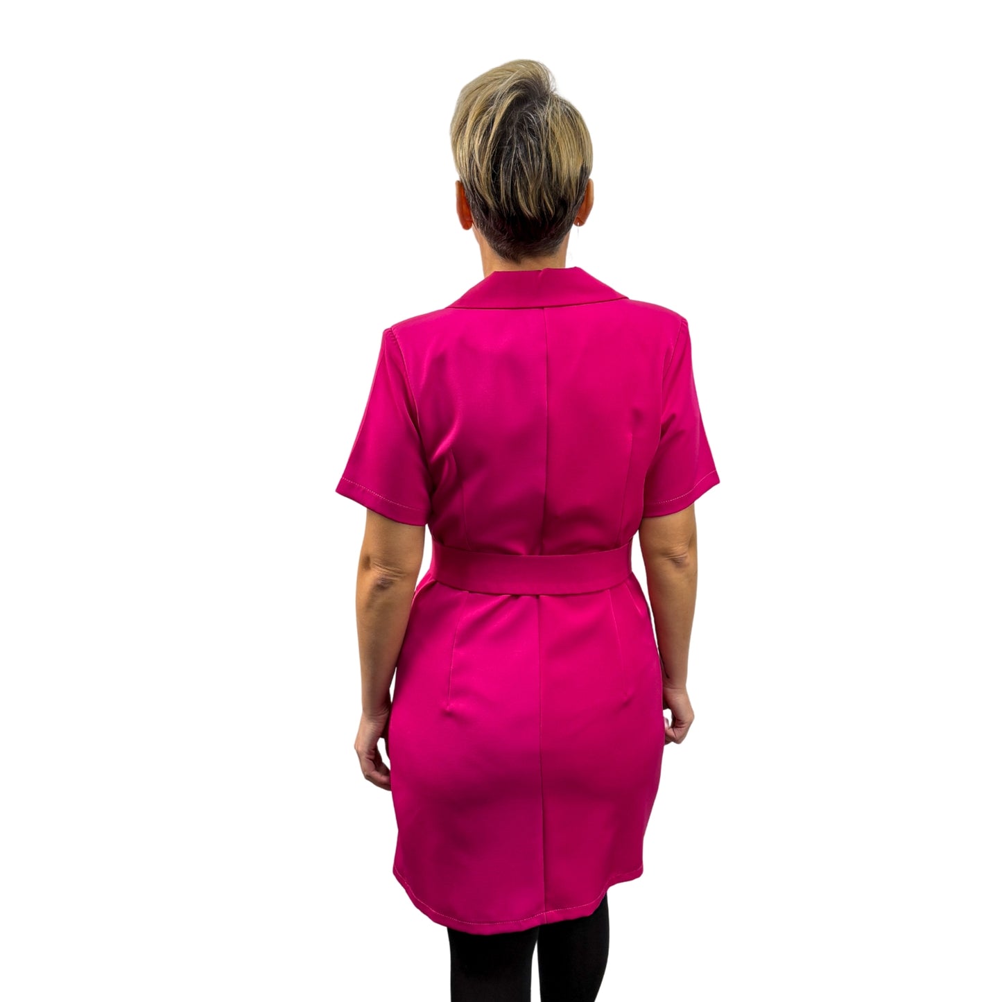 Rochie roz tip sacou - k1