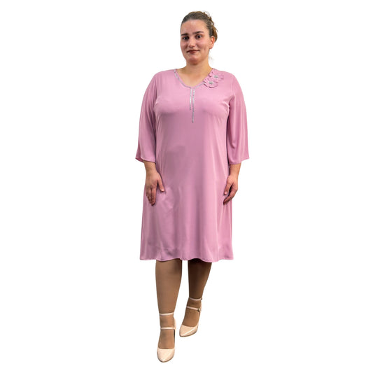 Rochie roz pal - k1