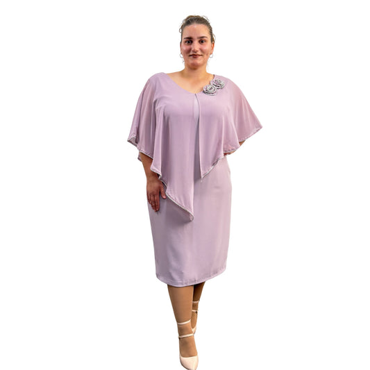 Rochie roz prăfuit - k1