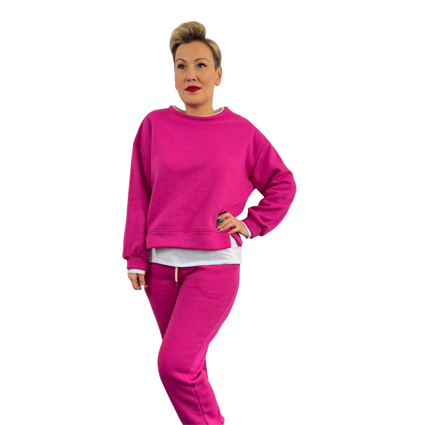 Trening roz barbie vătuit -k2