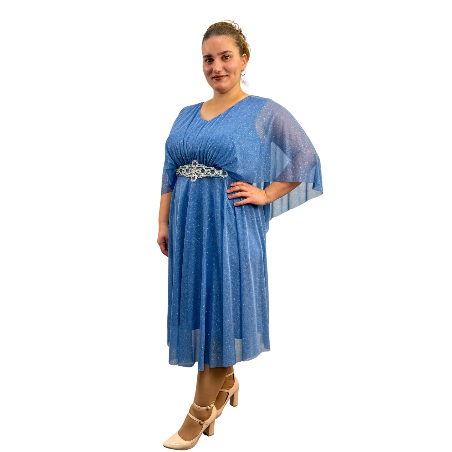 Rochie albastru pal - k1