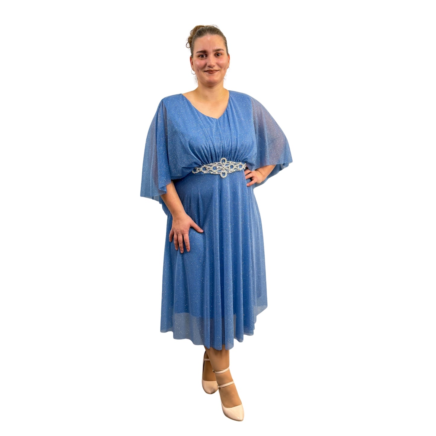 Rochie albastru pal - k1