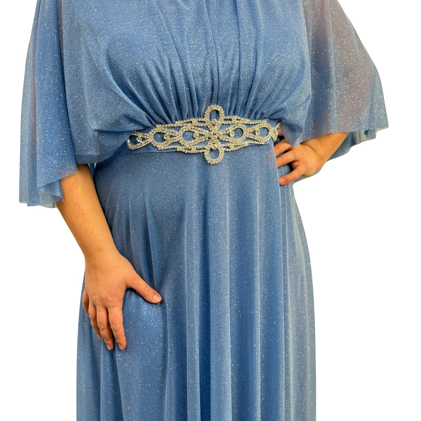 Rochie albastru pal - k1