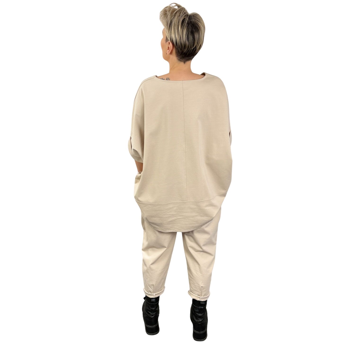 Trening bej oversized -k2
