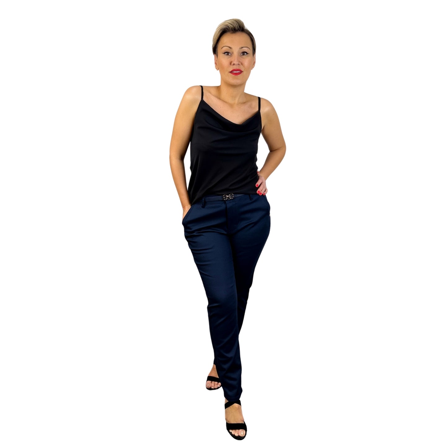 Pantaloni bleumarin miss R -k1
