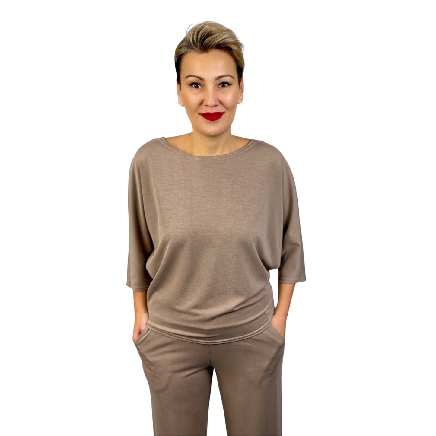 Compleu damă bej -k2