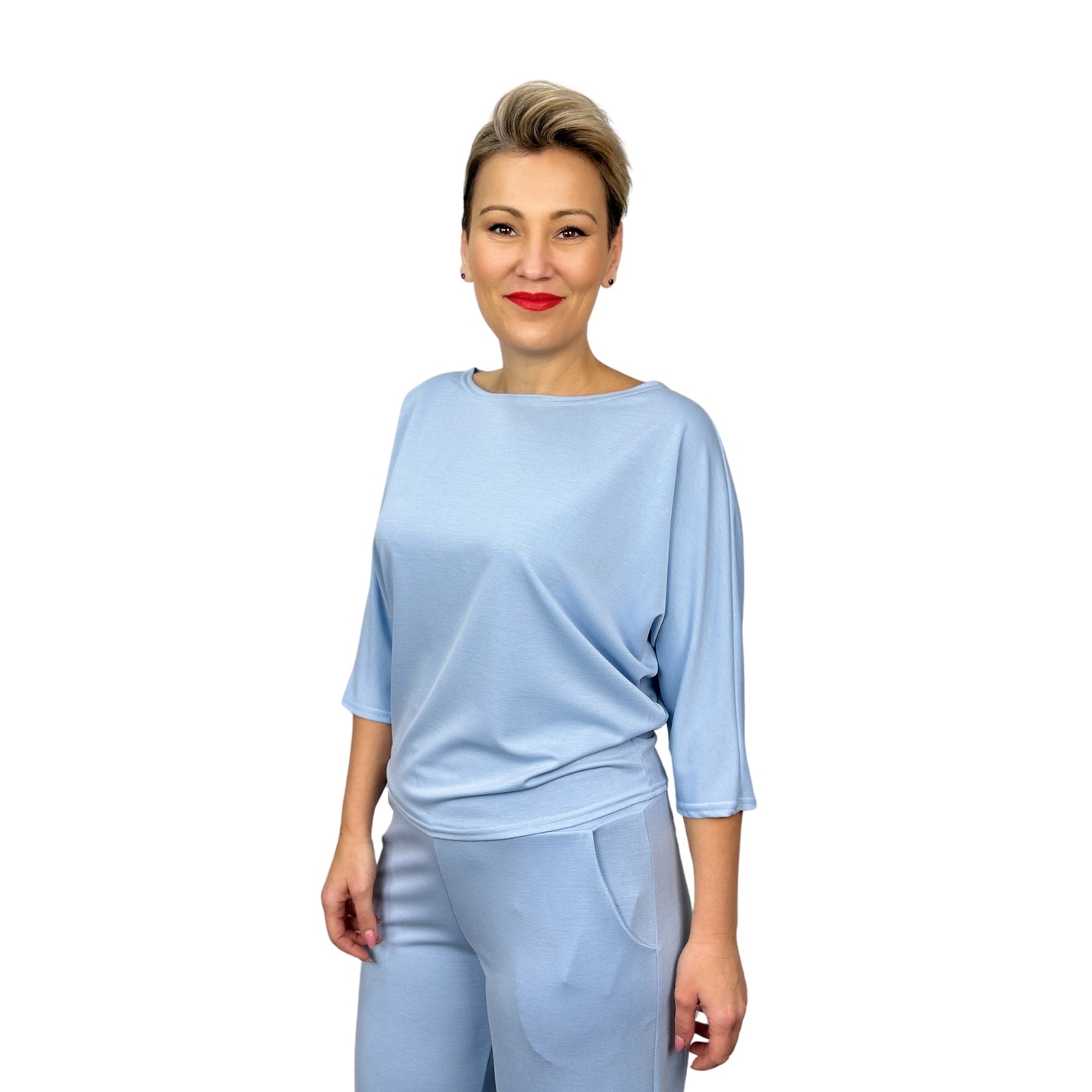 Compleu damă albastru deschis -k2