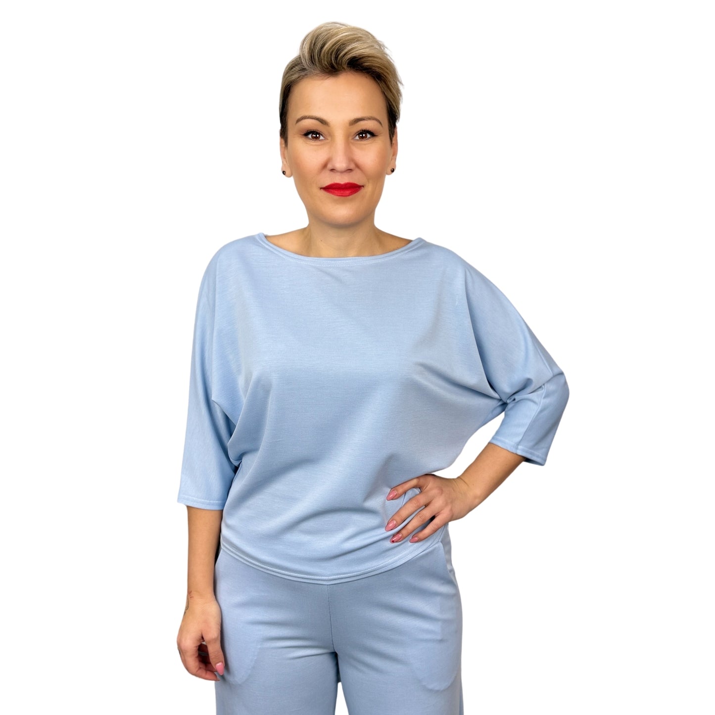 Compleu damă albastru deschis -k2