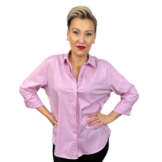 Cămașă clasică roz deschis -k2