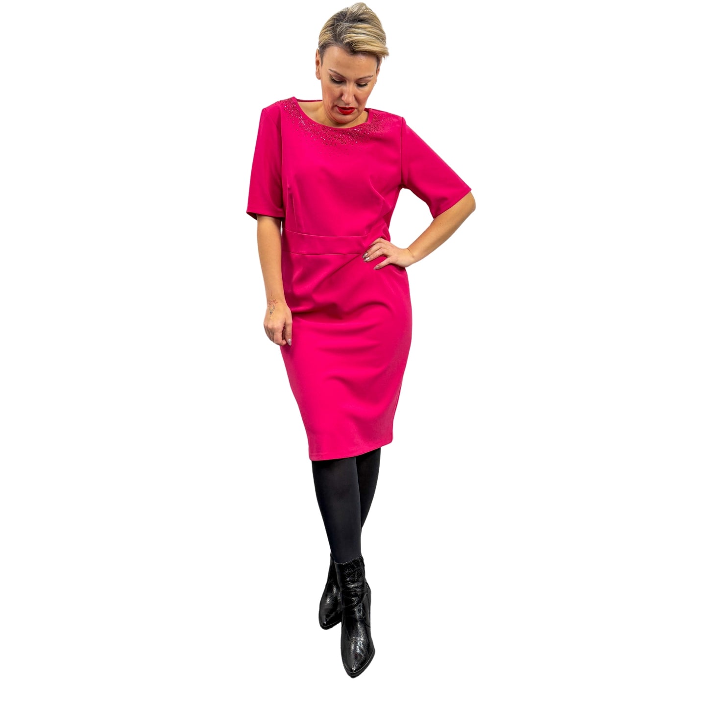 Rochie roz barbie - k1